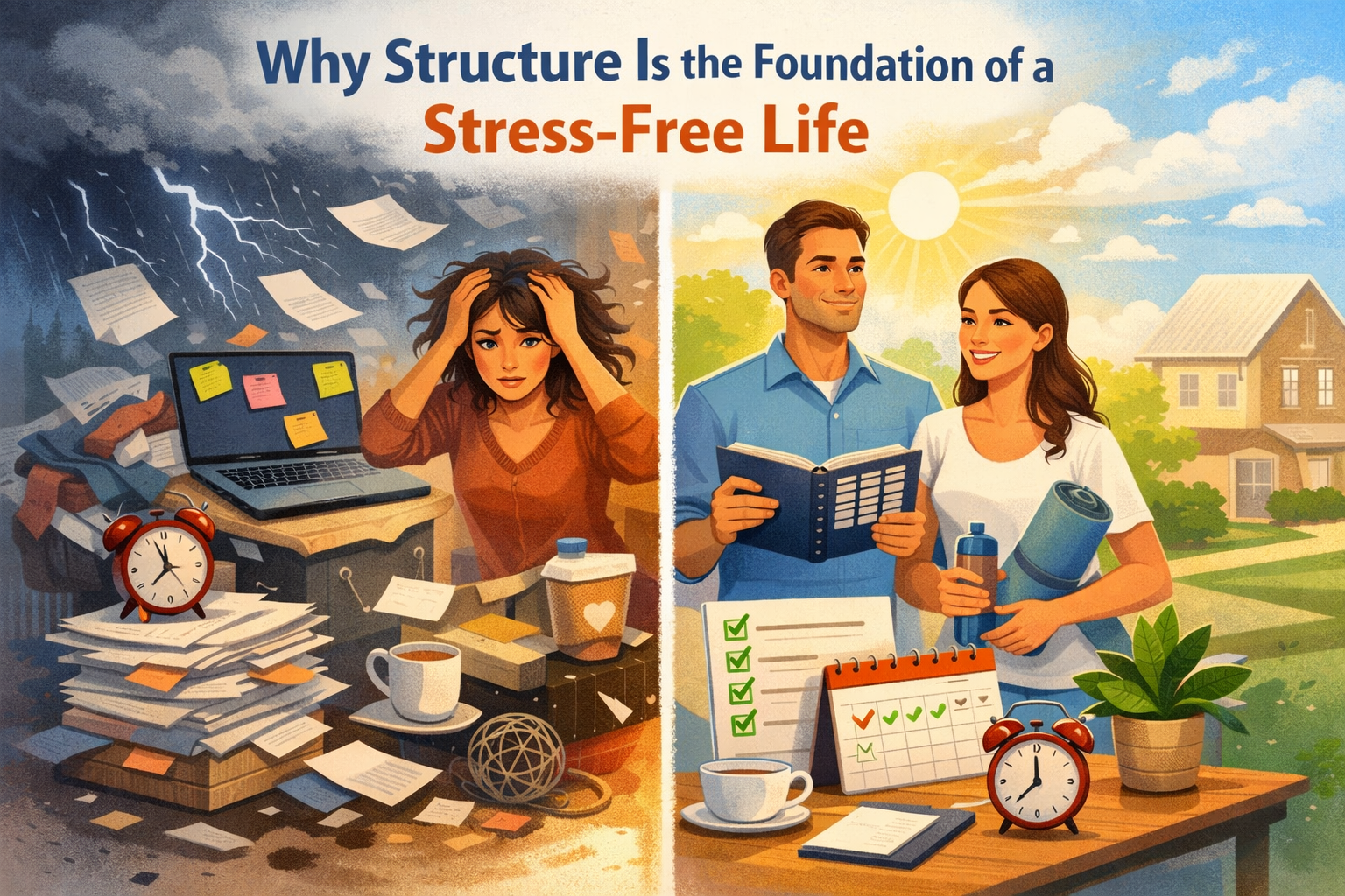Why Structure Is the Foundation of a Stress-Free Life