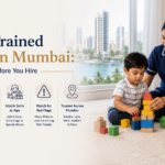 How to hire a nanny in Mumbai infographic