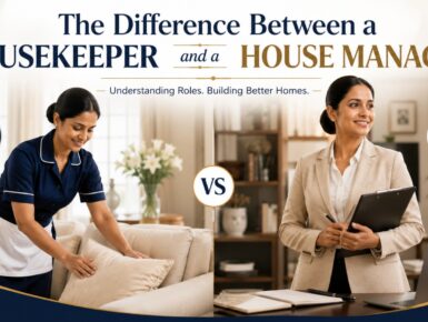 Housekeeper vs house manager comparison – Solitaire Consultancy