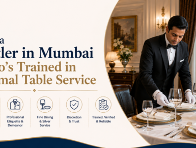 hire a butler in mumbai formal table service