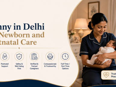 hire a nanny in delhi newborn postnatal care