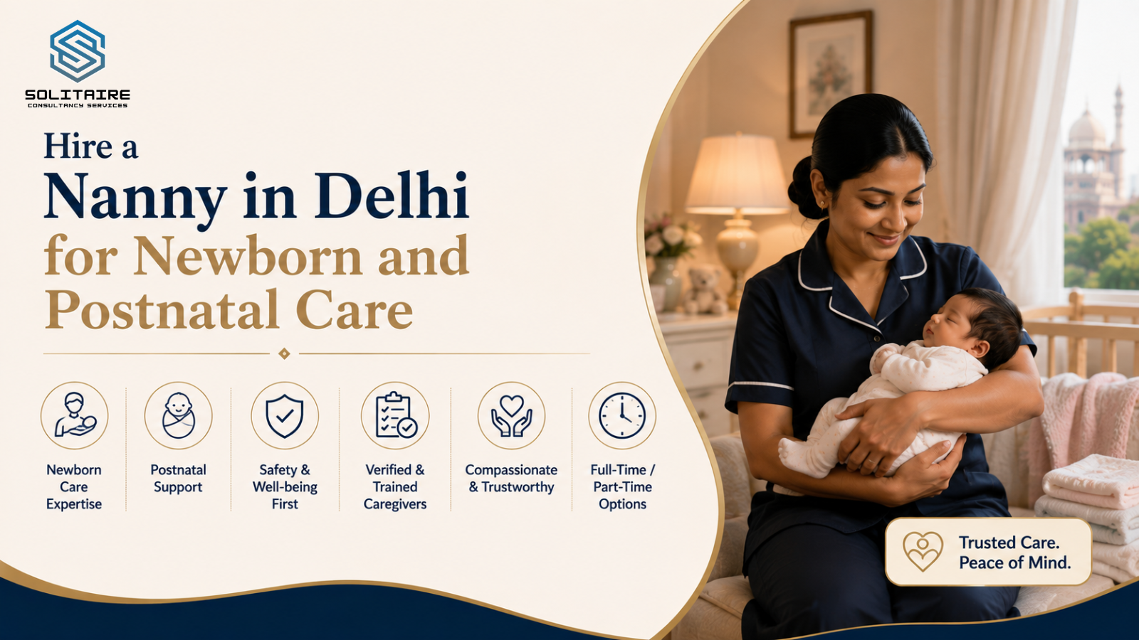 hire a nanny in delhi newborn postnatal care
