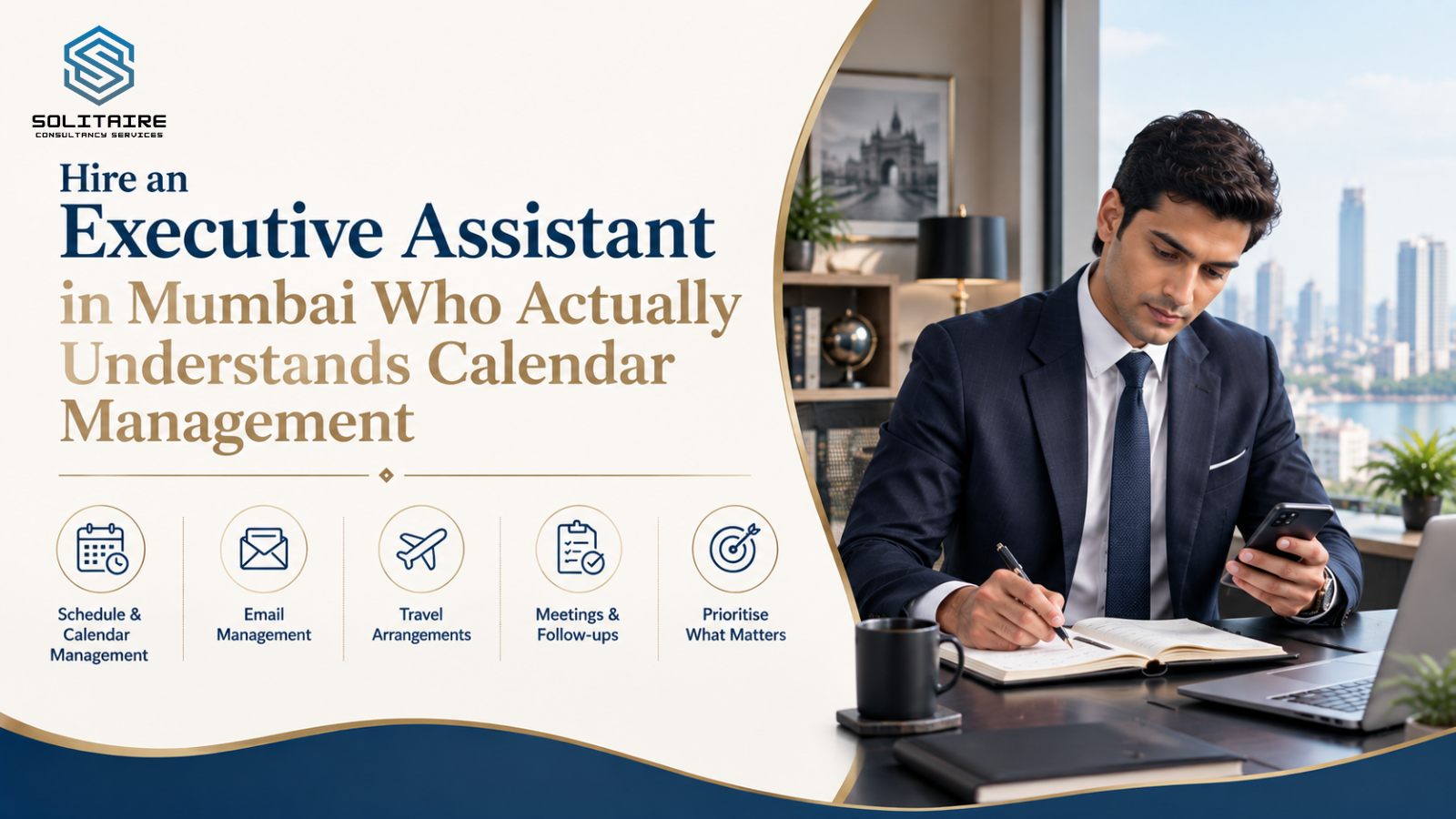 hire an executive assistant in mumbai calendar management